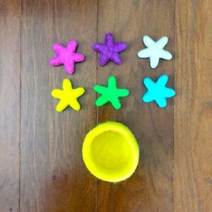 Lovevery Felt Stars & Basket